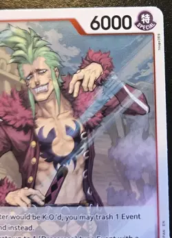 Bartolomeo OP15-014 Foil Rare Adventure On Kami's Island One Piece Card Game - Image 3