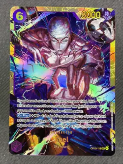 Enel OP15-118 (SEC) One Piece TCG Adventure on Kami's Island NM - Image 1