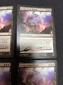 MTG Bridge from Below Signed Trading Card Play Use - Image 3