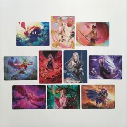 MTG Final Fantasy Art Card Mogur Mog XII Holo From Collection Used - Image 1