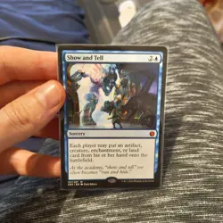 Magic The Gathering Show and Tell CN2 Sorcery Rare Individual Card - Image 1