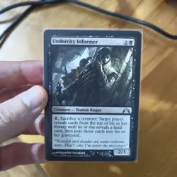 MTG Undercity Informer GTC English Trading Card Single Card - Image 1