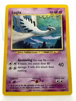 LUGIA 20/64 Neo Revelation RARE non-holo Unlimited Pokemon TCG card NM - Image 1