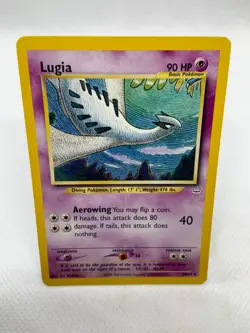 LUGIA 20/64 Neo Revelation RARE non-holo Unlimited Pokemon TCG card NM - Image 4
