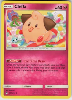 Cleffa 131/214 Uncommon Unbroken Bonds Pokemon Near Mint - Image 1
