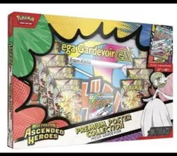 Pokemon Ascended Heroes Premium Poster Collection Mega Gardevoir Box TCG English - Image 1