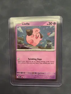 Cleffa SVP095, NM, Black Star Promo, Holo, Scarlet & Violet Pokemon TCG Cards 95 - Image 1