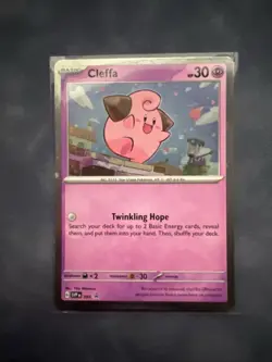 Cleffa SVP095, NM, Black Star Promo, Holo, Scarlet & Violet Pokemon TCG Cards 95 - Image 2
