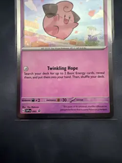 Cleffa SVP095, NM, Black Star Promo, Holo, Scarlet & Violet Pokemon TCG Cards 95 - Image 4