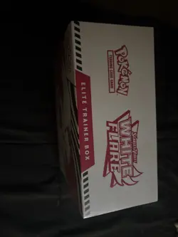 Pokemon White Flare Elite Trainer Box ETB Sealed NEW Scarlet & Violet - Image 2