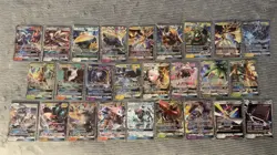 Pokemon 26x GX SM Card Lot Reshiram Zekrom Necrozma Solgaleo Lunala + More - Image 1