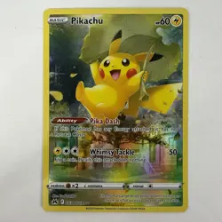 Pokemon Pikachu GG30/GG70 Crown Zenith Galarian Gallery Holo NM - Image 1