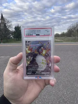 PSA 9 | Charizard VMAX Full Art #SV107 | 2021 Pokemon Shining Fates - Image 1
