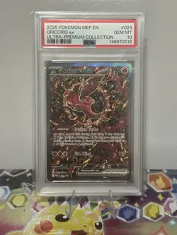Pokemon Oricorio ex Mega Evolution Promo Holo #024 PSA 10 English 2025 - Image 1