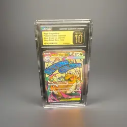 Mega Dragonite ex CGC Pristine 10 Pokemon TCG Japanese Mega Attack Rare Holo 23… - Image 1