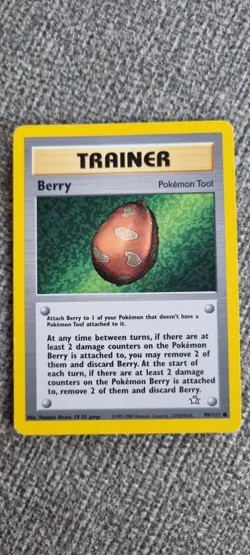 Berry - Pokemon TCG - MP - Common - Neo Genesis 99/111 - Image 1
