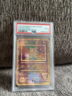 2000 POKEMON GAME MOVIE POKEMON 2000 MOVIE ANCIENT MEW PSA 2 - Image 2