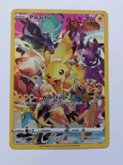 Pokemon: Pikachu 160/159 Secret Rare Holo. SWSH: Crown Zenith. NM - Image 1