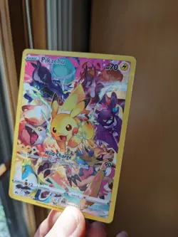 Pokemon: Pikachu 160/159 Secret Rare Holo. SWSH: Crown Zenith. NM - Image 5