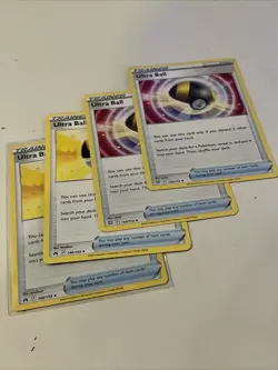 Pokemon TCG Lot Of 4x Ultra Ball Cards 150/172 146/159 - Image 1