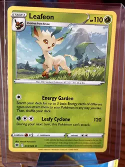 Pokemon TCG Leafeon Sword & Shield - Astral Radiance 013/189 Regular Rare NM - Image 1