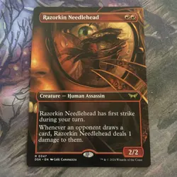 MTG ThornLash Sniper Full Art English Expansion Trading Card Playable - Image 1