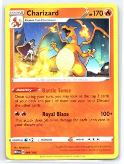 Charizard 001/015 Promo McDonald's Promos 2024 Pokemon Near Mint - Image 1