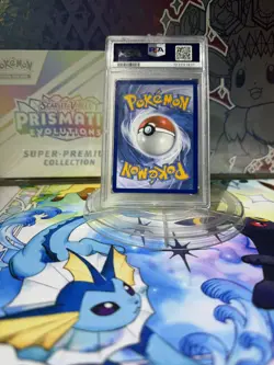 2021 POKEMON SWSH BLACK STAR PROMO #182 FULL ART/VAPOREON VMAX PSA 10 - Image 5