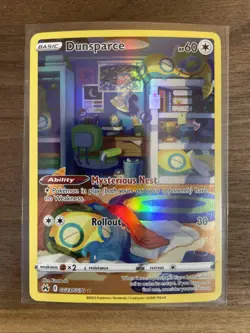 Dunsparce GG23/GG70 Holo Crown Zenith Galarian Gallery Pokemon NM - Image 1