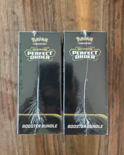 Pokemon TCG Mega Evolution: Perfect Order— Booster Bundles ( Lot of 2) - Image 2
