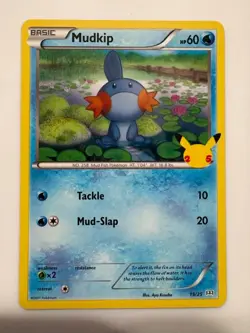 Mudkip - 19/25 Promo Pokemon McDonald's 25th Anniversary Promos 019/025 NM - Image 1
