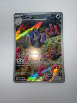 Wugtrio Illustration Rare PAF SV: Paldean Fates Pokemon 224/091 NM - Image 2