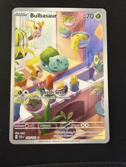 Pokemon TCG Bulbasaur - SV07: Stellar Crown (SCR) 🔥Pack Fresh🔥 Minty 🔥 - Image 1