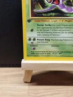 Pokemon 1999 WOTC 1st Edition Fossil Arbok 31/62 - Light Play - Image 5