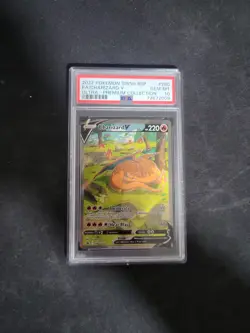 2022 POKEMON SWSH BLACK STAR PROMO #260 FULL ART/CHARIZARD V PSA 10 - Image 1