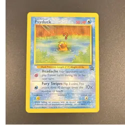 Pokemon TCG Psyduck Wotc Promo Regular 20/53 50 HP Basic 2000 - Image 1