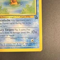 Pokemon TCG Psyduck Wotc Promo Regular 20/53 50 HP Basic 2000 - Image 4