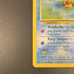 Pokemon TCG Psyduck Wotc Promo Regular 20/53 50 HP Basic 2000 - Image 5