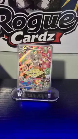 Cinccino 183/162 SV05: Temporal Forces Illustration Rare Holo Pokemon TCG - Image 1