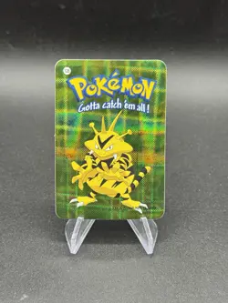 Electabuzz Holo Pokemon Vintage 2000 Vending Prism Sticker Nintendo Rare - Image 1