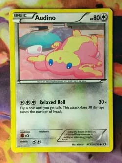 Audino RC17/RC25 DMG Legendary Treasures Radiant Collection Holo 2013 Pokemon - Image 1