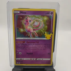 Mew 011/025 Holo Rare Celebrations Pokemon Near Mint - Image 1