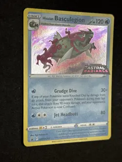 Hisuian Basculegion SWSH205 Astral Radiance Prerelease Stamped Promo Pokemon LP - Image 5