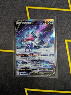 Pokemon Suicune V GG38 Crown Zenith Galarian Gallery Holo Ultra Rare - Image 1