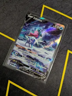 Pokemon Suicune V GG38 Crown Zenith Galarian Gallery Holo Ultra Rare - Image 3