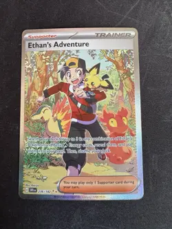 Pokemon TCG Ethan's Adventure SIR, Destined Rivals 236/182 - Image 3