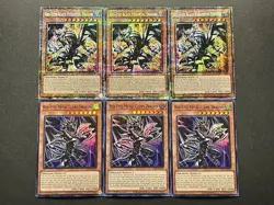Red-Eyes Black Fullmetal Dragon | Starlight Rare + 3x Claws Dragon | YuGiOh! - Image 1
