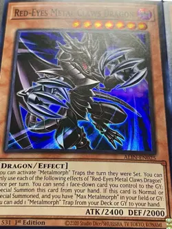 Red-Eyes Black Fullmetal Dragon | Starlight Rare + 3x Claws Dragon | YuGiOh! - Image 2
