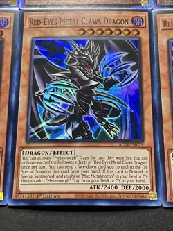 Red-Eyes Black Fullmetal Dragon | Starlight Rare + 3x Claws Dragon | YuGiOh! - Image 5