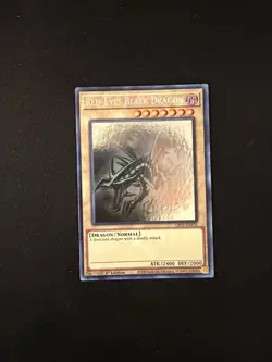 Red-Eyes Black Dragon (Ghost Rare) GFP2-EN176 Ghosts from the Past: 1st Edition - Image 1